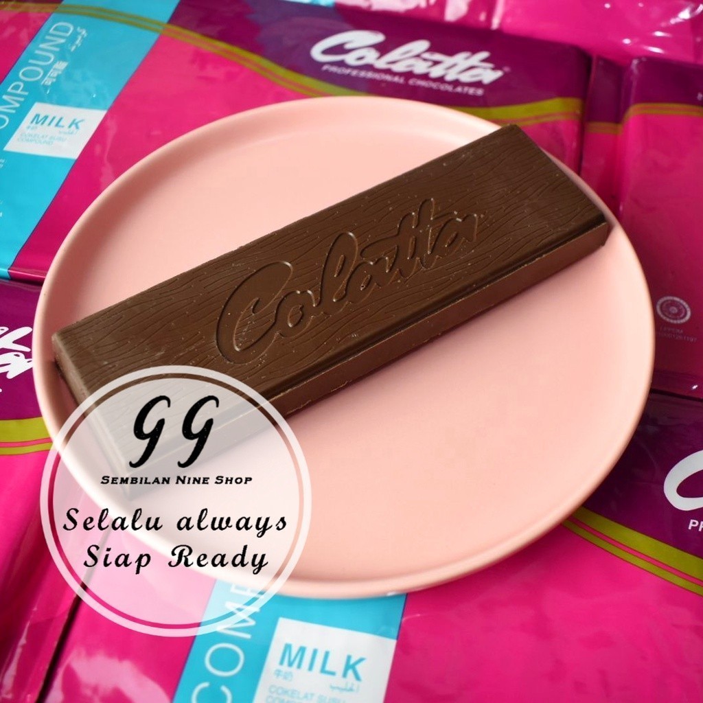 

Colatta 200 Gram MILK Compound Chocolate Cokelat Susu Coklat Collata Colata