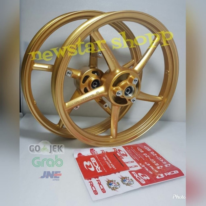 velg rcb satria fu fi sp 522 palang 5 Gold original