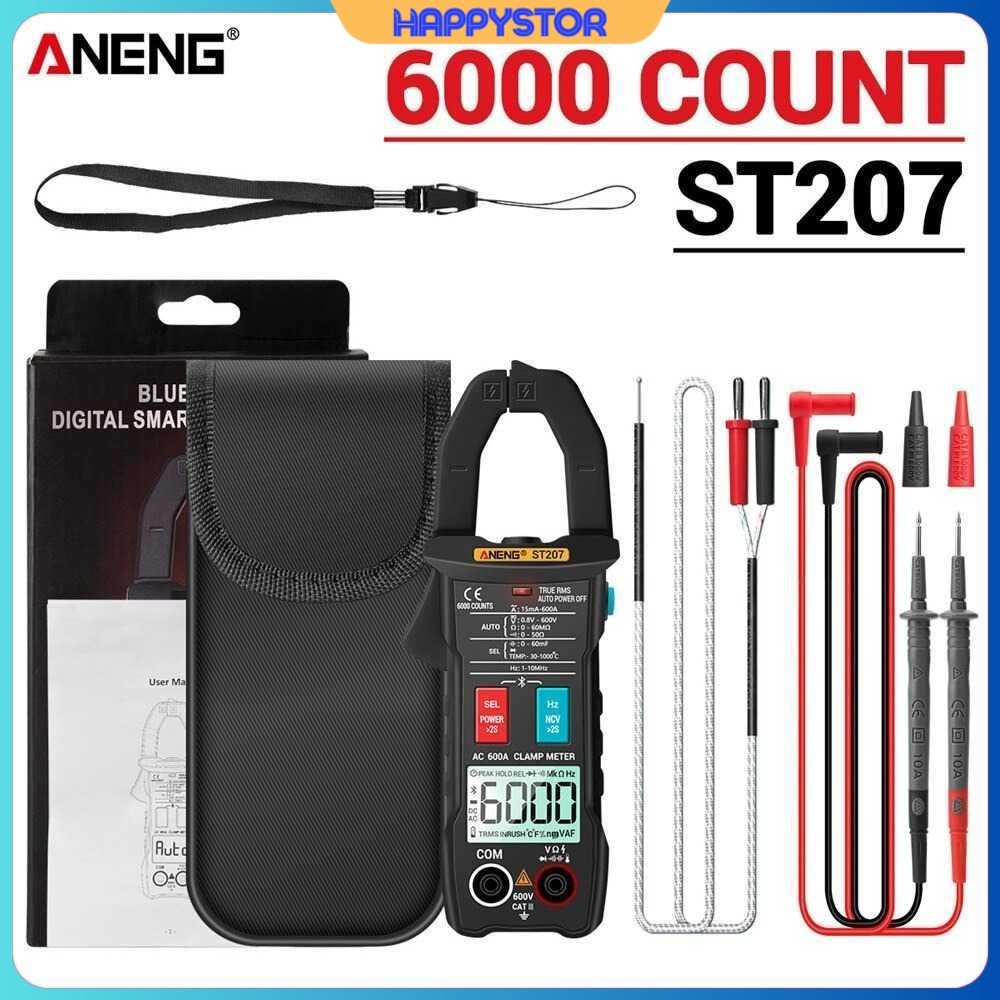 ANENG Digital Bluetooth Multimeter Voltage Tester Clamp - ST207