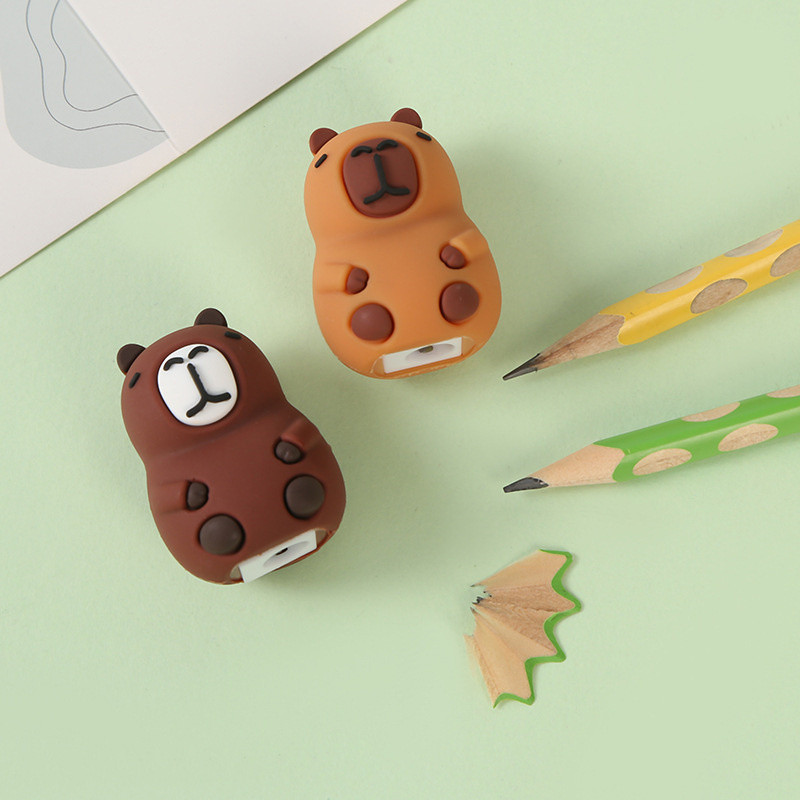 

Creative Capybara Pencil Sharpene Pencil Cutting Tools School Supplies Student Stationery Classroom Teacher Rewards Gift