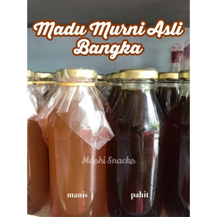 

Madu Pahit Murni Asli Bangka 650gr / Madu Pahit Bangka / Madu Pelawan - Madu Pahit