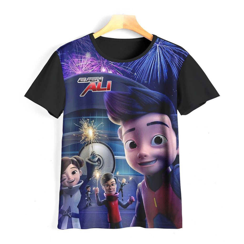 Kaos Ejen Ali Keren dan Adem | Kaos Anak Ejen Ali | 051EA008