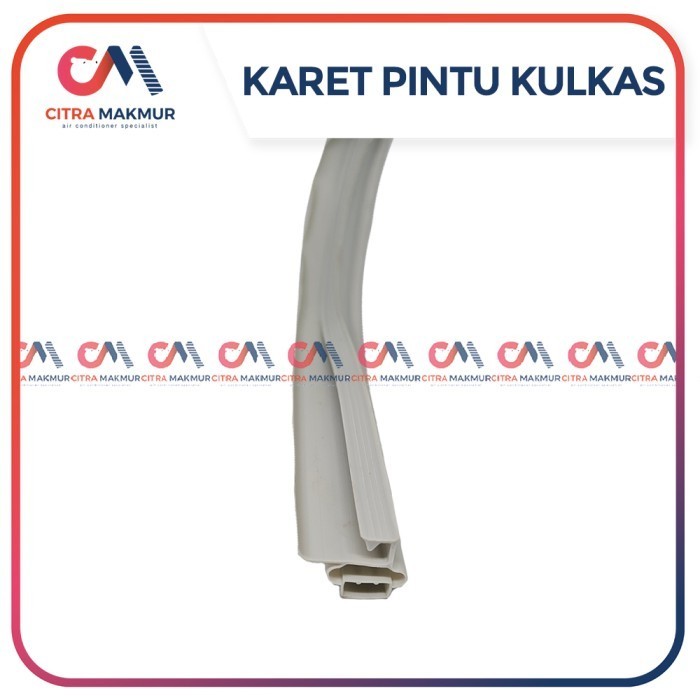 (FS) Gasket Karet Pintu Kulkas 1 pintu Jepit merk 2 Sanyo Sharp LG Aqua