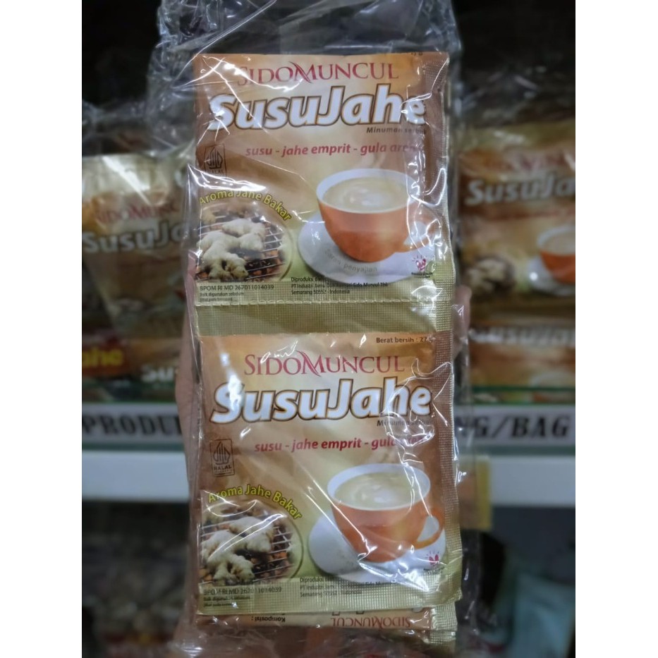 

Sidomuncul Susu Jahe 10s DIJUAL PER RENTENG