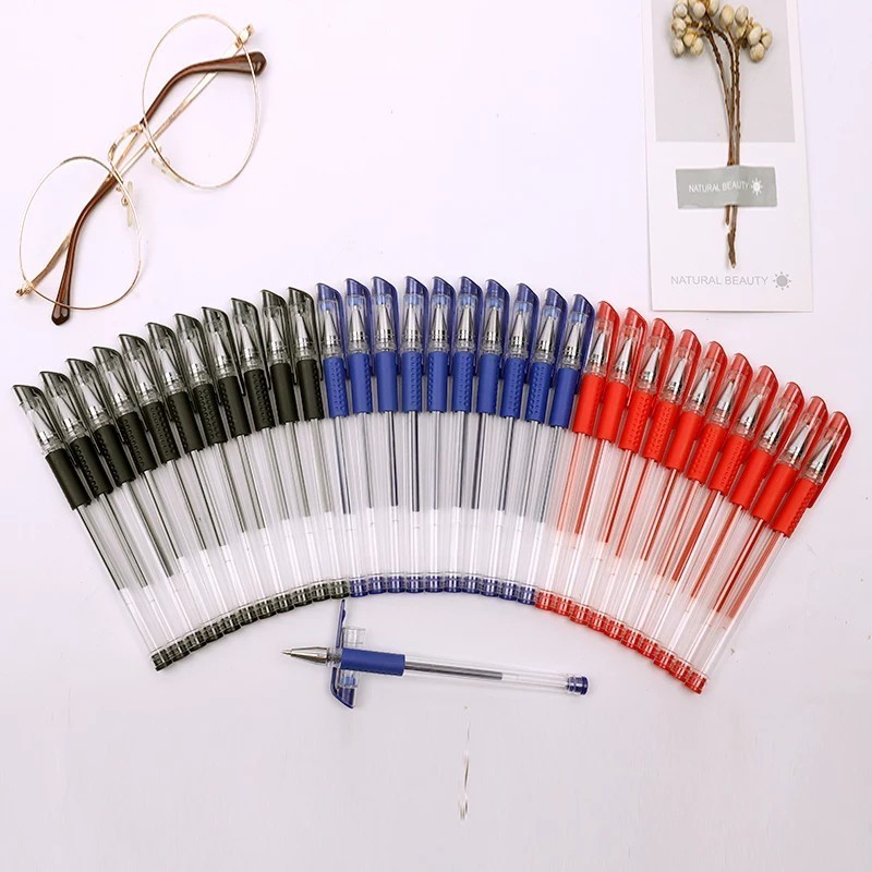 

MMD Pena Gel 0.55mm Standard Pulpen tinta cair Alat Tulis Sekolah Kantor Pen Warna Warni Pena Ujung Lancip ATK Murah 1PCS