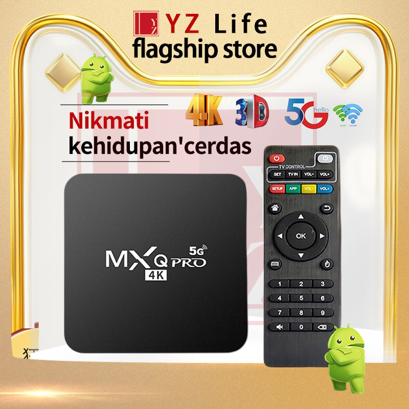 2024 NetFlix Latest Android Tv Digital Box Set Top Box Tv Android 4K TV Box Smart Tv 16GB+256GB Rom 