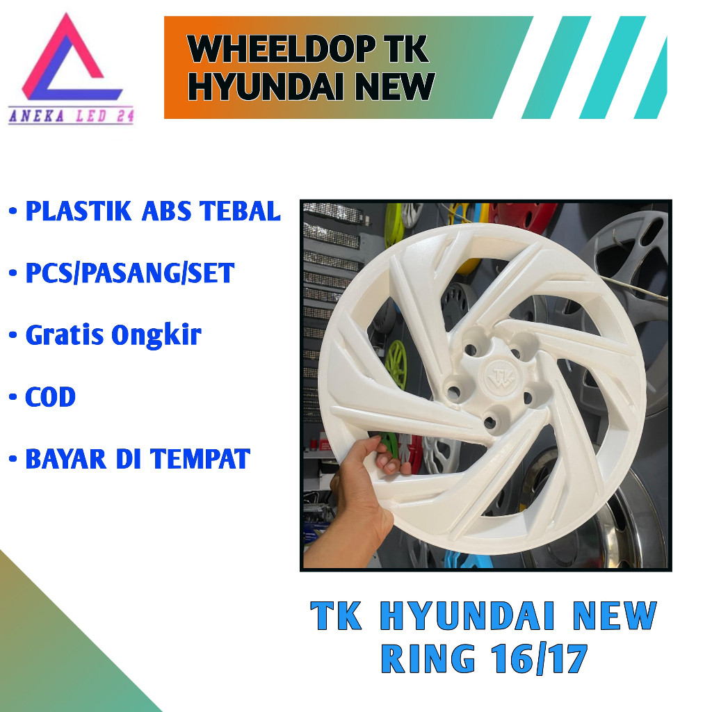 Weldop Wildop Weldof TKW HYUNDAI NEW Ring 16 Ring 17 Ori Baut 5