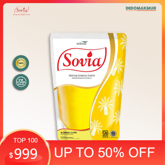 

Minyak Goreng Sovia - Refill - Pouch - Botol Best Seller