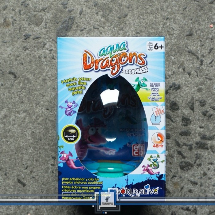 Aqua Dragons Eggspress Aquarium Live Aquatic Creatures Sea Monkey STEM
