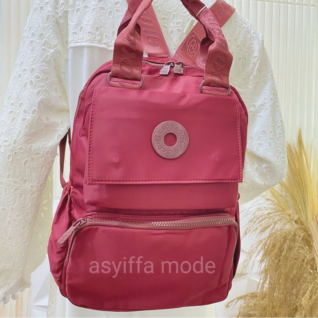 tas ransel wanita terbaru chibao muat laptop