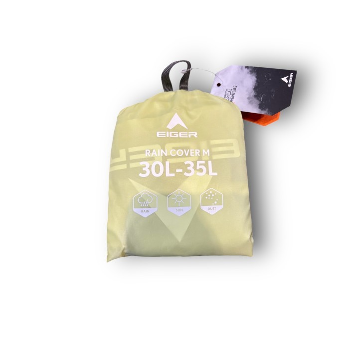 Rain Cover Eiger 30-35 Liter Original - Cover Bag M - Lime M