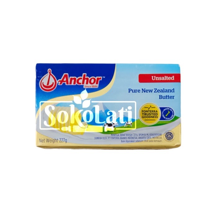 

[[PROMO]]BEST Anchor Unsalted Butter 227gr