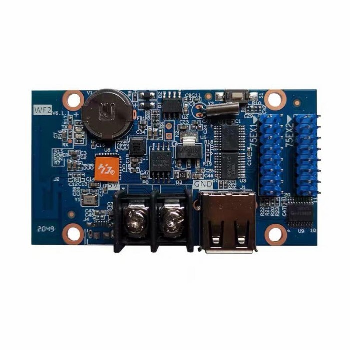 Led running text controller hd-wf2 WF2 WIFI rgb full color