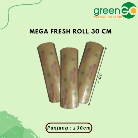 [MS] PLASTIK WRAPPING PLASTIK BUNGKUS BENING PLASTIK ROLL BESAR BENING PLASTIK WRAPPING 30CM PLASTIK