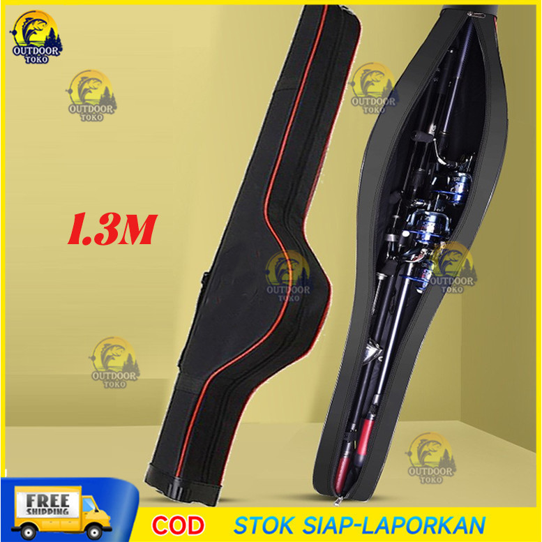 PROMO/ Tas joran pancing firecast rod 130 cm fortable TAS PANCING ANTI AIR waterpoof.tas pancing mur