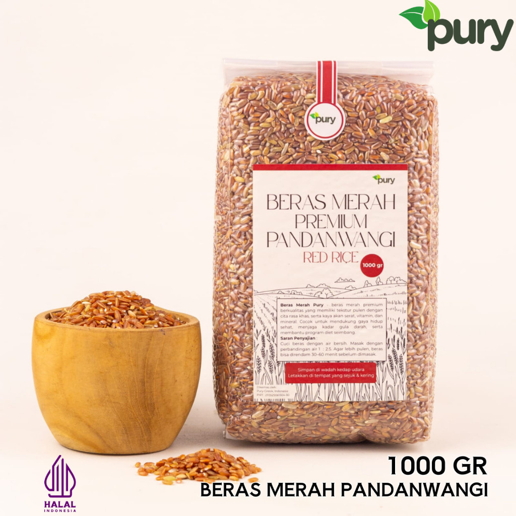 

Beras Merah Organik 1 Kg Premium Pure