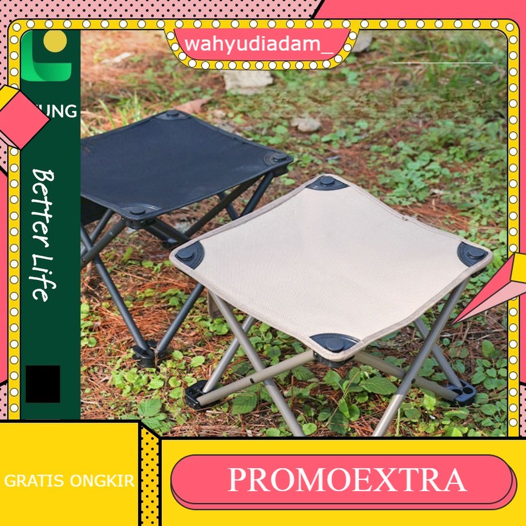 Kursi Lipat Mancing Mini Bangku Lipat Outdoor Kursi Lipat Kecil Portable
