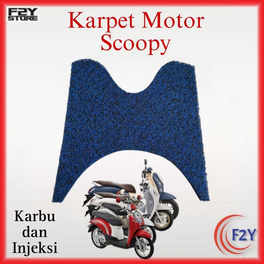 ABOLAILSHOP  Karpet Motor Scoopy All Type Premium, Karpet Motor Mie Bihun Scoopy