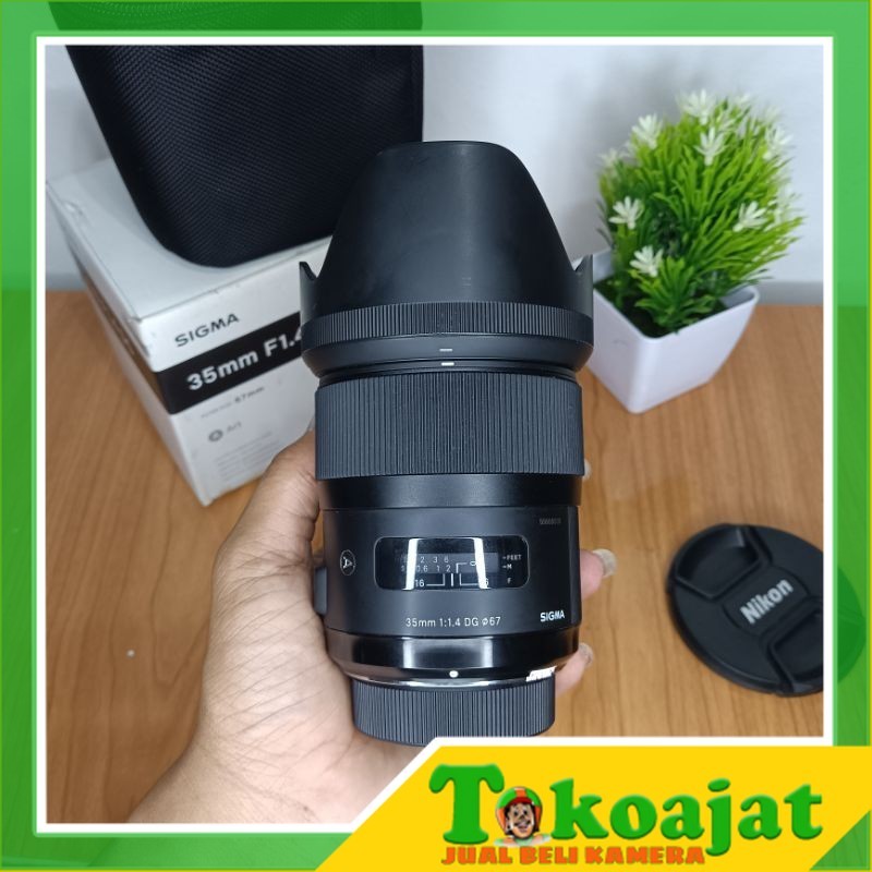 LENSA SIGMA ART 35mm f1.4 For Nikon