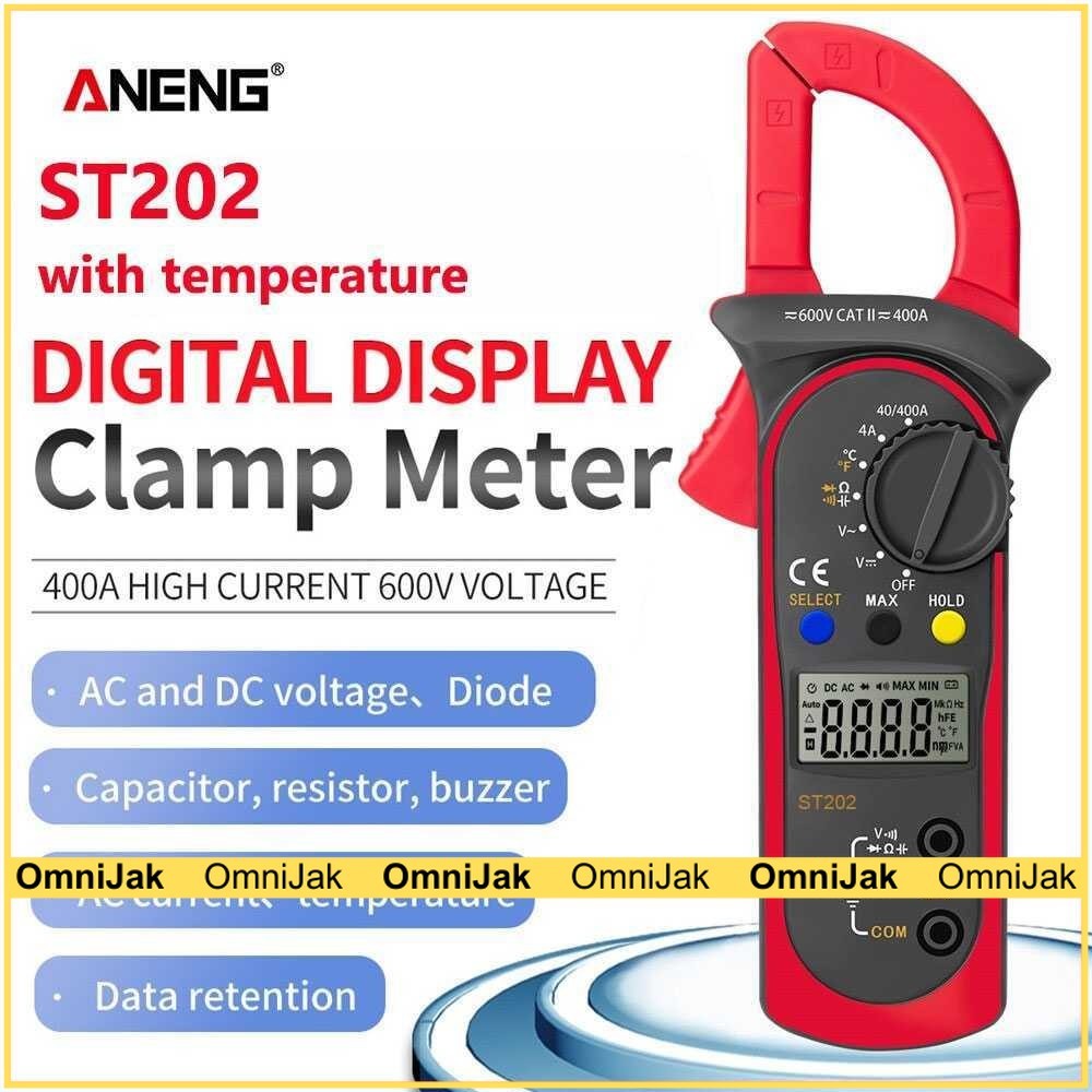 ANENG Digital Multimeter Voltage Tester Temperature - ST202