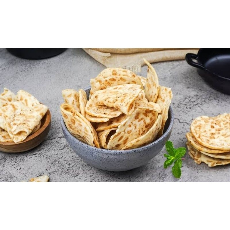 

kripik tempe/ krupuk tempe sagu/ kripik sagu
