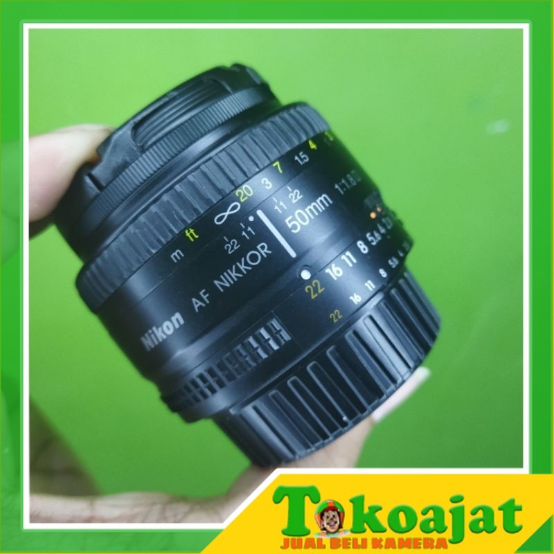 LENSA NIKON AFD 50MM F1.8 / LENSA FIX NIKON 50MM / NIKKOR AF 50MM F1.8 MURAH