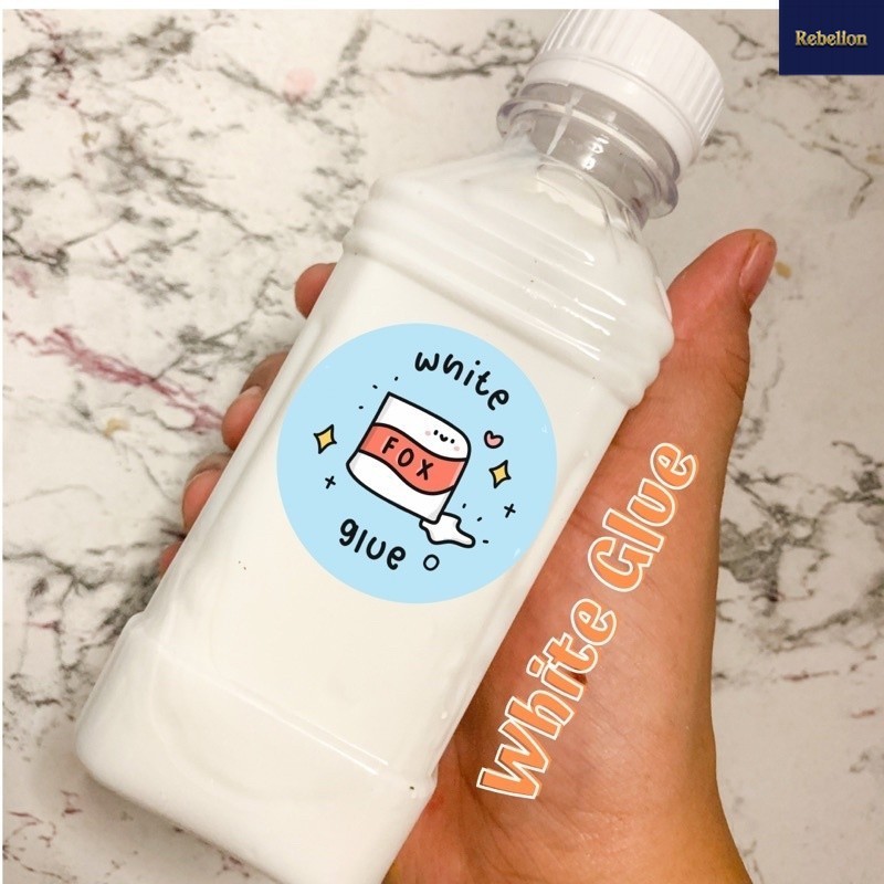 

WHITE GLUE 250 ML BY SLIME BINTARO || LEM UNTUK MEMBUAT SLIME