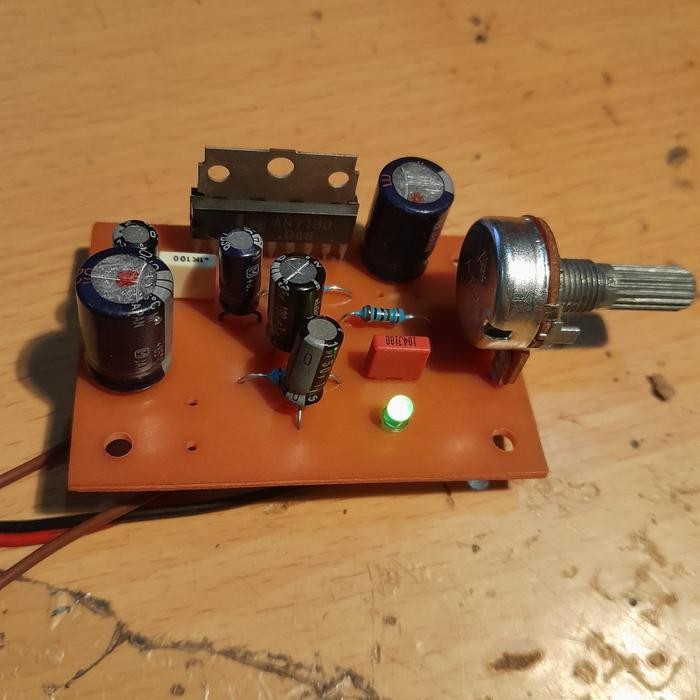 Part PCB Amplifier AN7130 AN 7130 Electrical Equipment