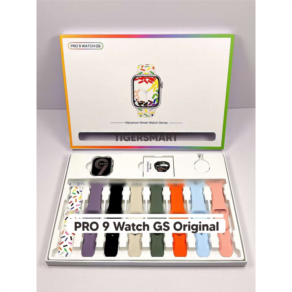 SMARTWATCH PRO 9 GS GEN 9 IOS ANDROID DAPAT 8 Tali
