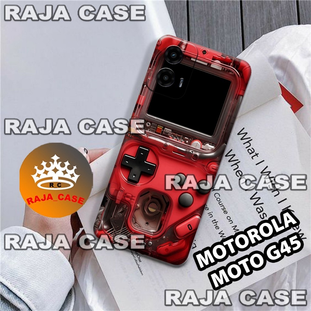 Rc18/Softase karet MOTOROLA MOTO G45 - Motif Gameboy - Case Hp MOTOROLA MOTO G45 - Casing MOTOROLA M