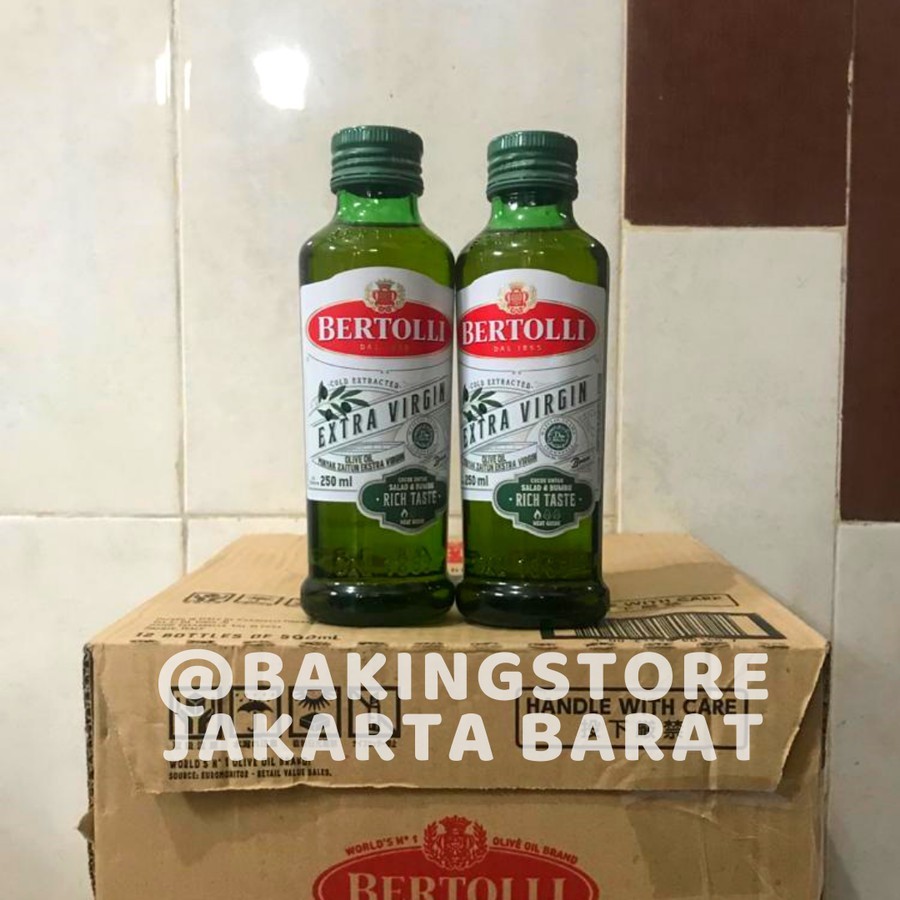 

Bertolli Extra Virgin Olive oil 250 ml - minyak zaitun
