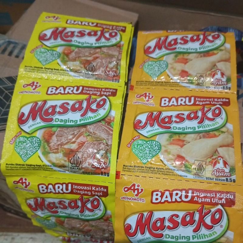 

Masako Penyedap Rasa Ayam/Sapi Isi 12 Bks - ARM