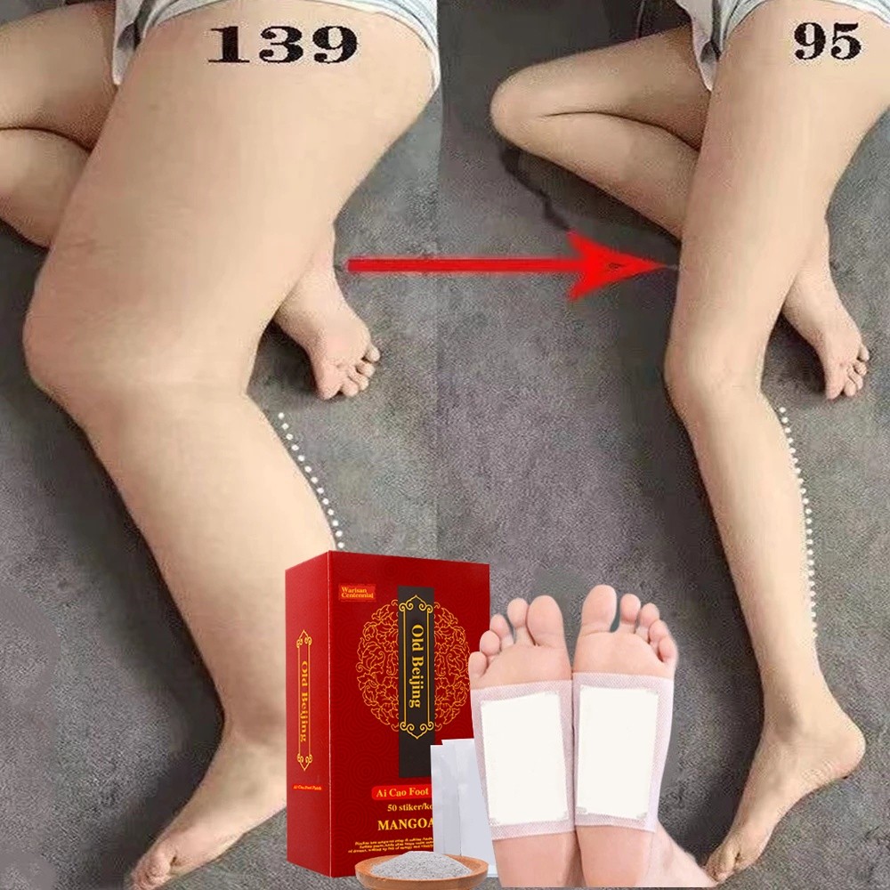 Dr.MK-【Kemasan Baru】50PCS Patch Pelangsing Penurunan Berat Badan Patch Pelangsing Pembakar Lemak Efe