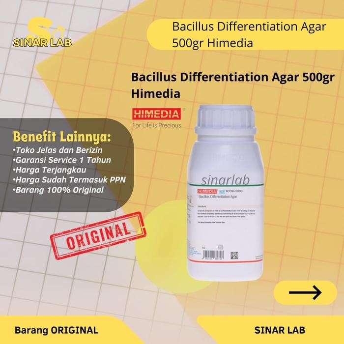 Bacillus Differentiation Agar 500gr Himedia