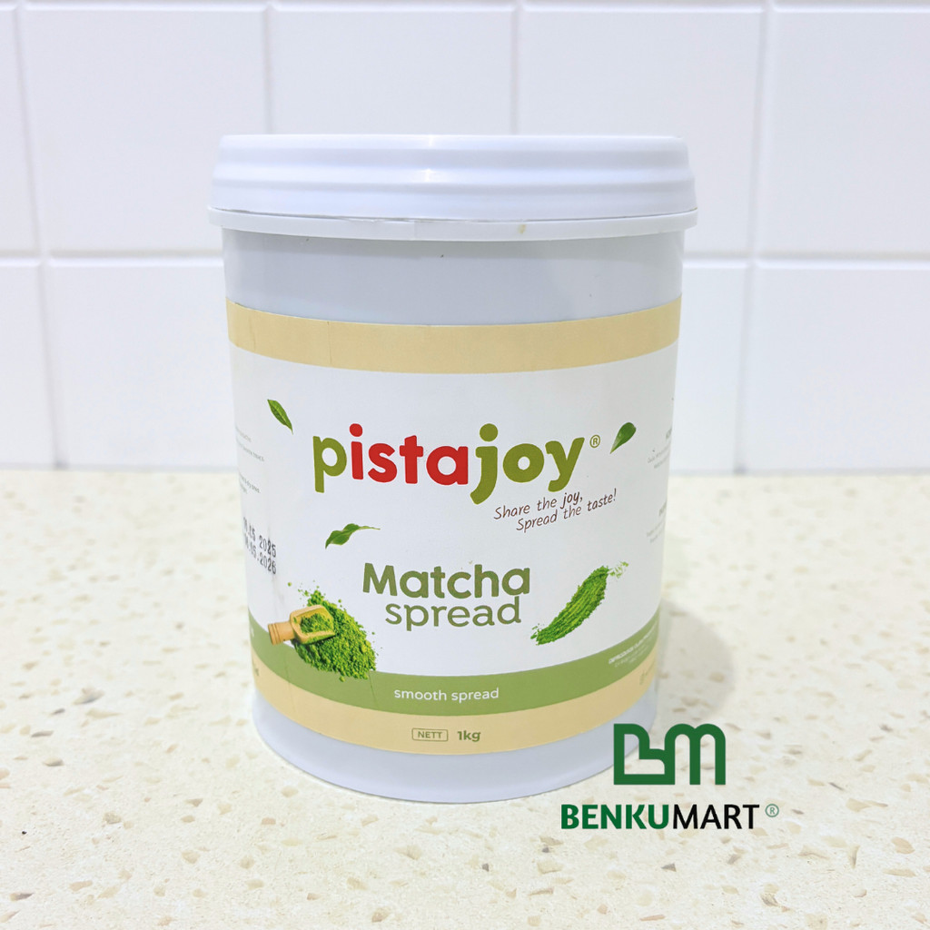 

Pistajoy MATCHA Spread Smooth 1 Kg – Selai Matcha Premium, Creamy, Halus & Siap Pakai