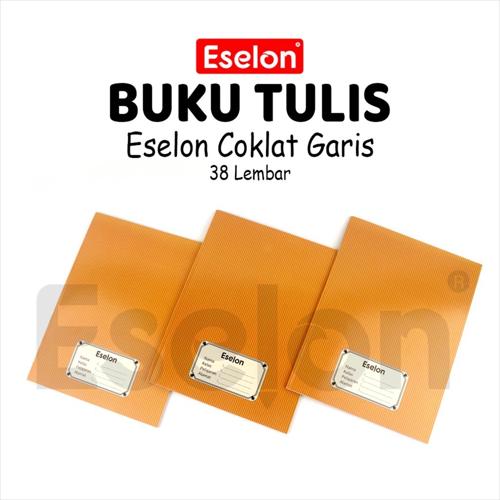 

10Pcs Buku Tulis 38 Lembar KRAFT Eselon/ IBook/ Bookone / 1 PAK Tulis 38 LBR Eselon/ IBook