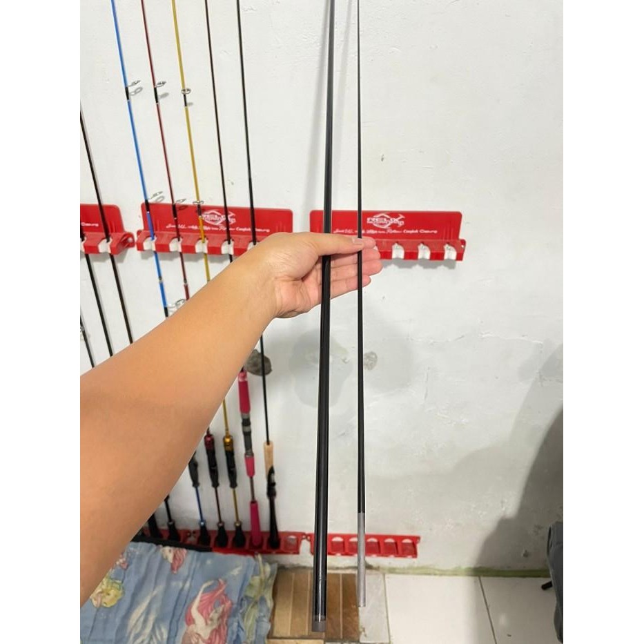 BLANK HOLLOW SCORPION - BLANK JORAN SAMBUNG 2 - HITAM GLOSSY, SATU-SET BLANK