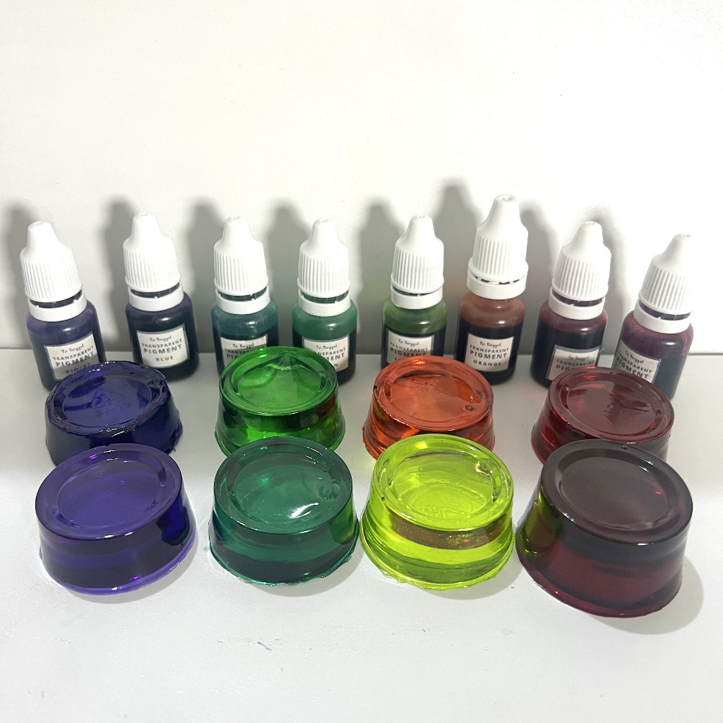 

ALF - COD Pigmen Resin TRANSPARAN Kualitas Bagus Warna Warni Jelly Alcohol Ink 10ml Cat Pigment Pewarna Recin Transparant Oil Base Basis Minyak Bening Glass Kerajinan Perlengkapan Kesenian Art Work Seni Hiasan Dekorasi Color Colour Mewarnai Bahan Fb-4