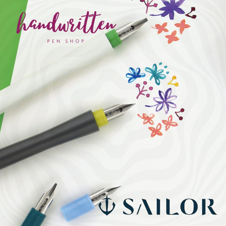 

SAILOR Hocoro Calligraphy / Fude / Brush Nib Dip Pen Fountain Pen / Pulpen Kaligrafi