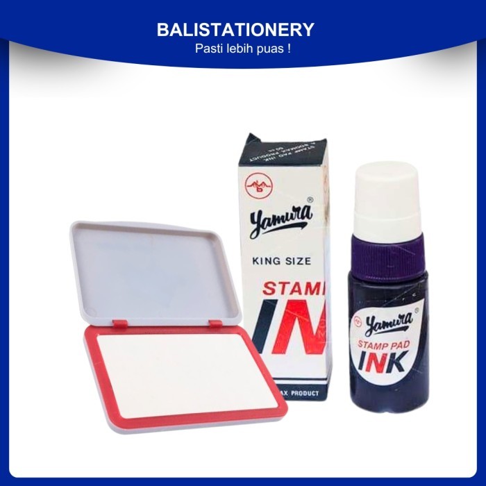 

Paket Bundling Tinta Stempel dan Bantalan Stempel Stamp Pad