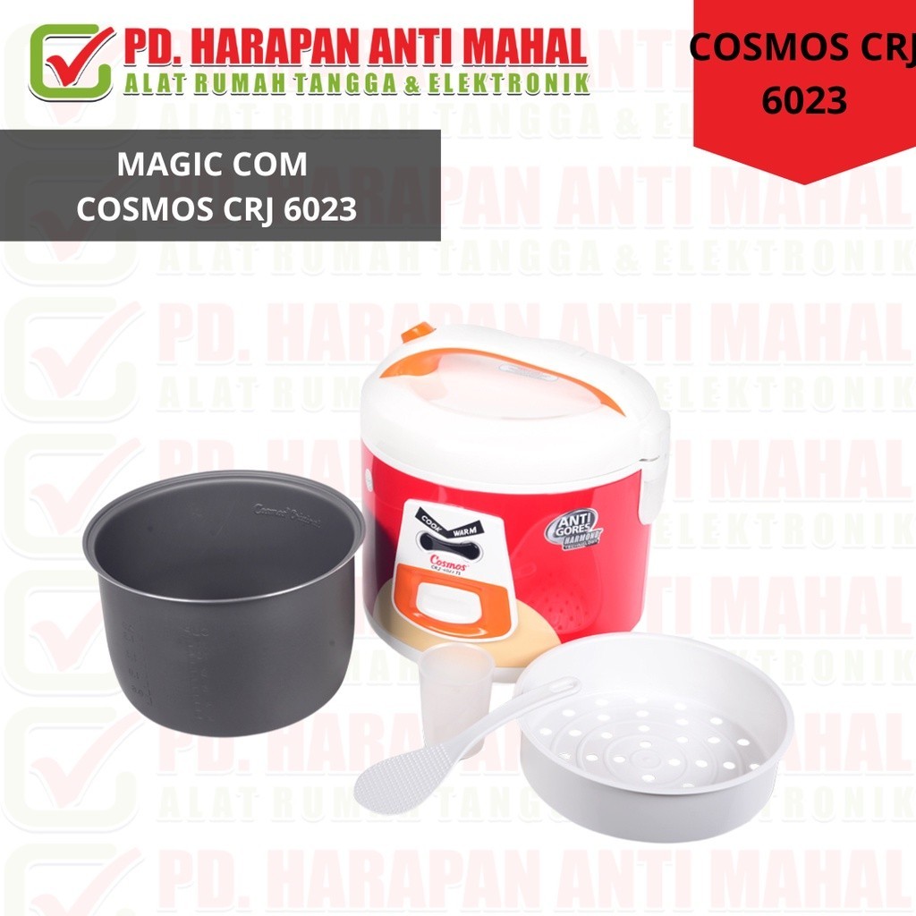 MAGIC COM COSMOS CRJ 6023/ MAGIC COM 1,8L COSMOS CRJ 6023/ MAGICCOM 3IN1COSMOS CRJ 6023/ PENGHANGAT,