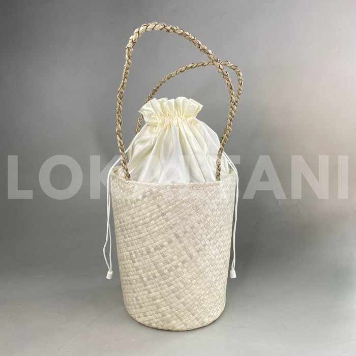 

[Best Seller] Tas Keranjang Parcel LEBARAN /Hampers/Tas Souvenir Anyaman Pandan Deco