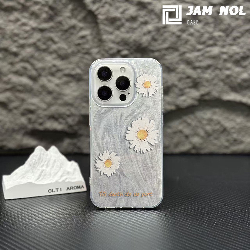 Casing Daisy Case hp Softcase INFINIX HOT 8 9Play 30i 30Play 40 ITEL RS4 A04 A05S A70 S23Plus Smart 