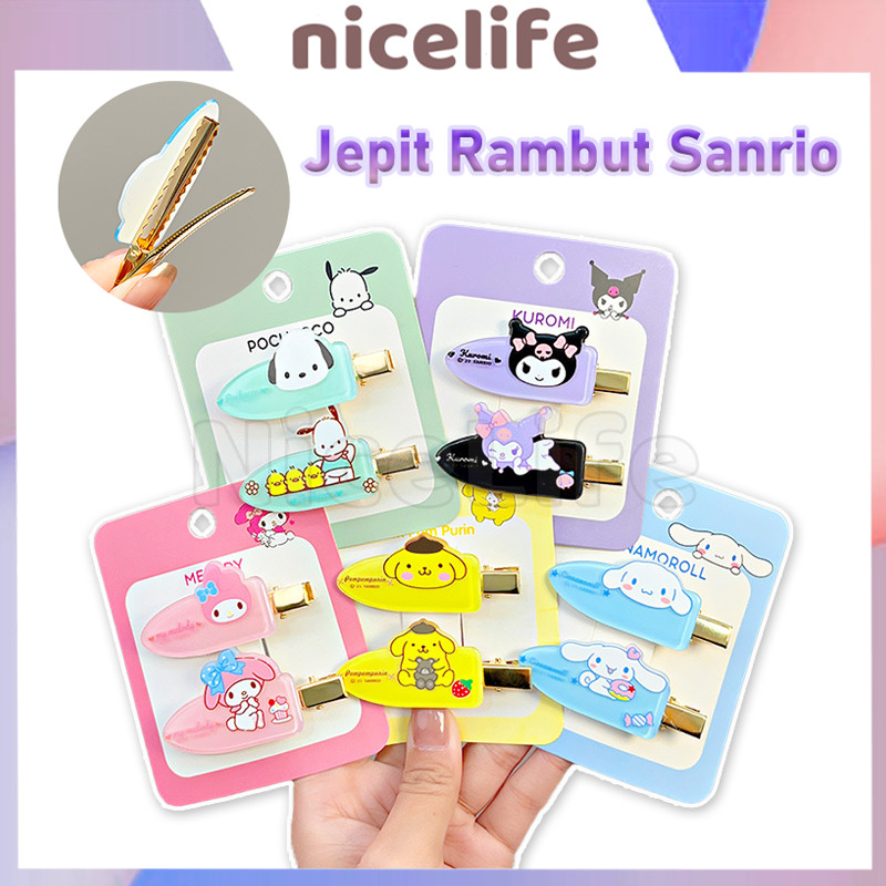 Set Lucu Jepit Rambut Sanrio / Jepit Rambut Sanrio