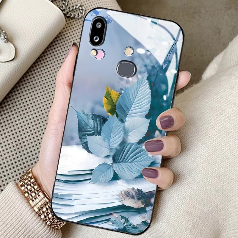 Casing For Samsung M01s M02 M02s M04 M10S M11 M12 M21 2020 2021 M22 M30 M30s M32 Case HD Kaca Siliko