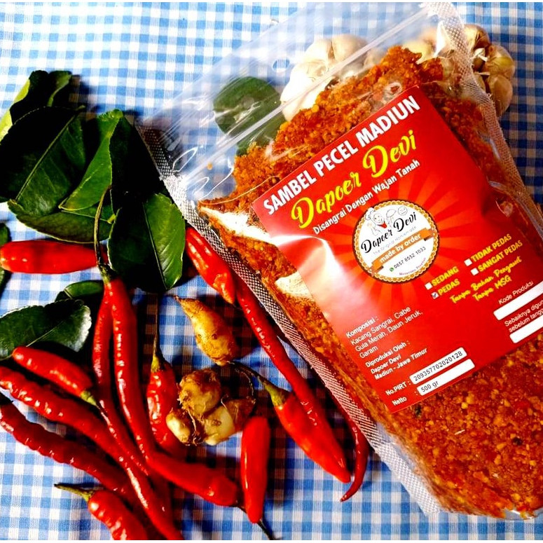 

FJM-02 Sambel Pecel Asli Madiun 1 kg ___