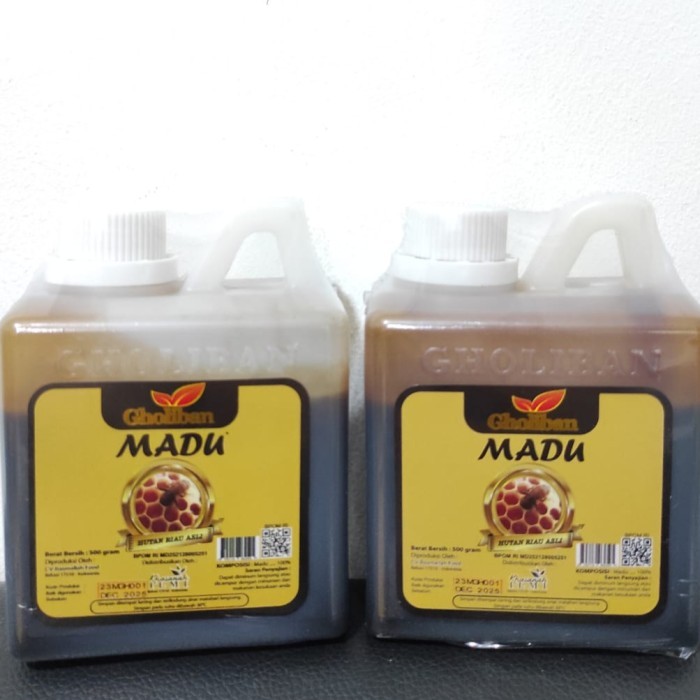 

Madu Hutan Riau Gholiban Plus Bee Pollen Dan Royal Jelly 500 Gram