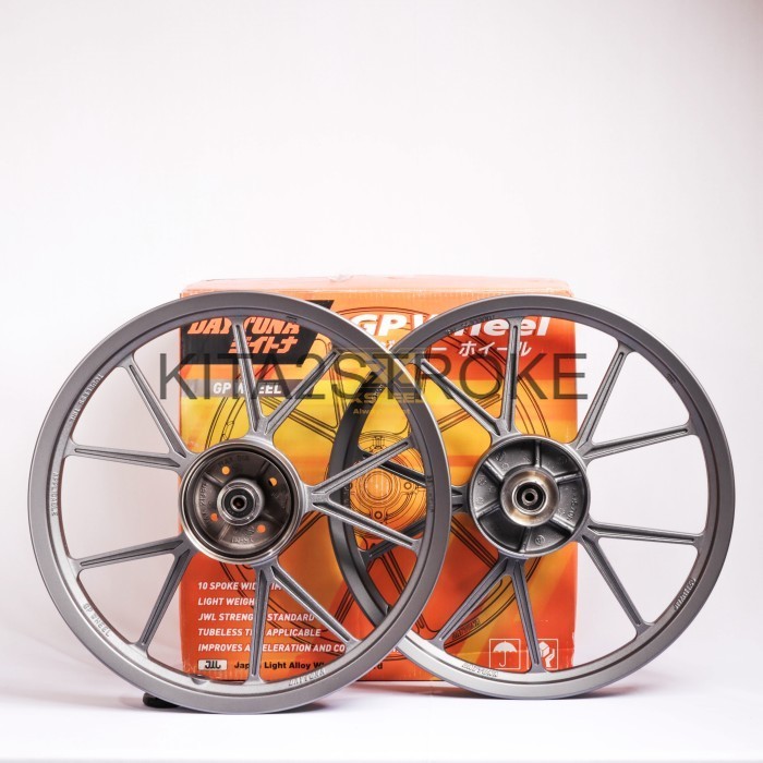 READY VELG DAYTONA GP WHEEL YAMAHA TROMOL RXKING NINJA F1 JUPITER 125Z GREY DISC 1 DTGPW5000G ORIGIN