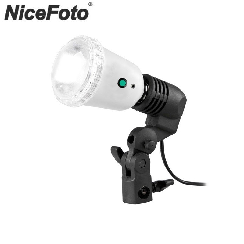 NICEFOTO I-50S AC Slave LED Flash Light Lamp 45W 5500K Sync Photo Studio Strobe