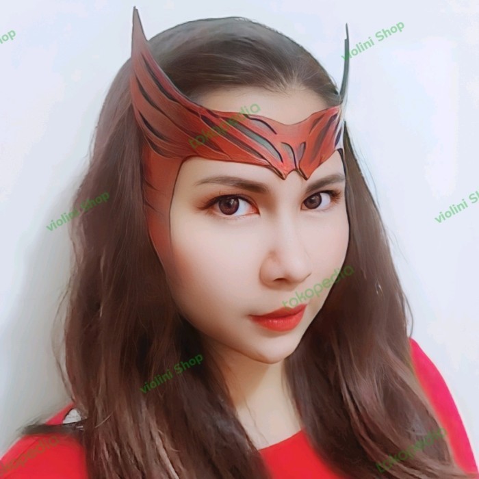 MURAH✨ - Cosplay Scarlet Witch Tiara Crown mahkota wanda maximoff avengers